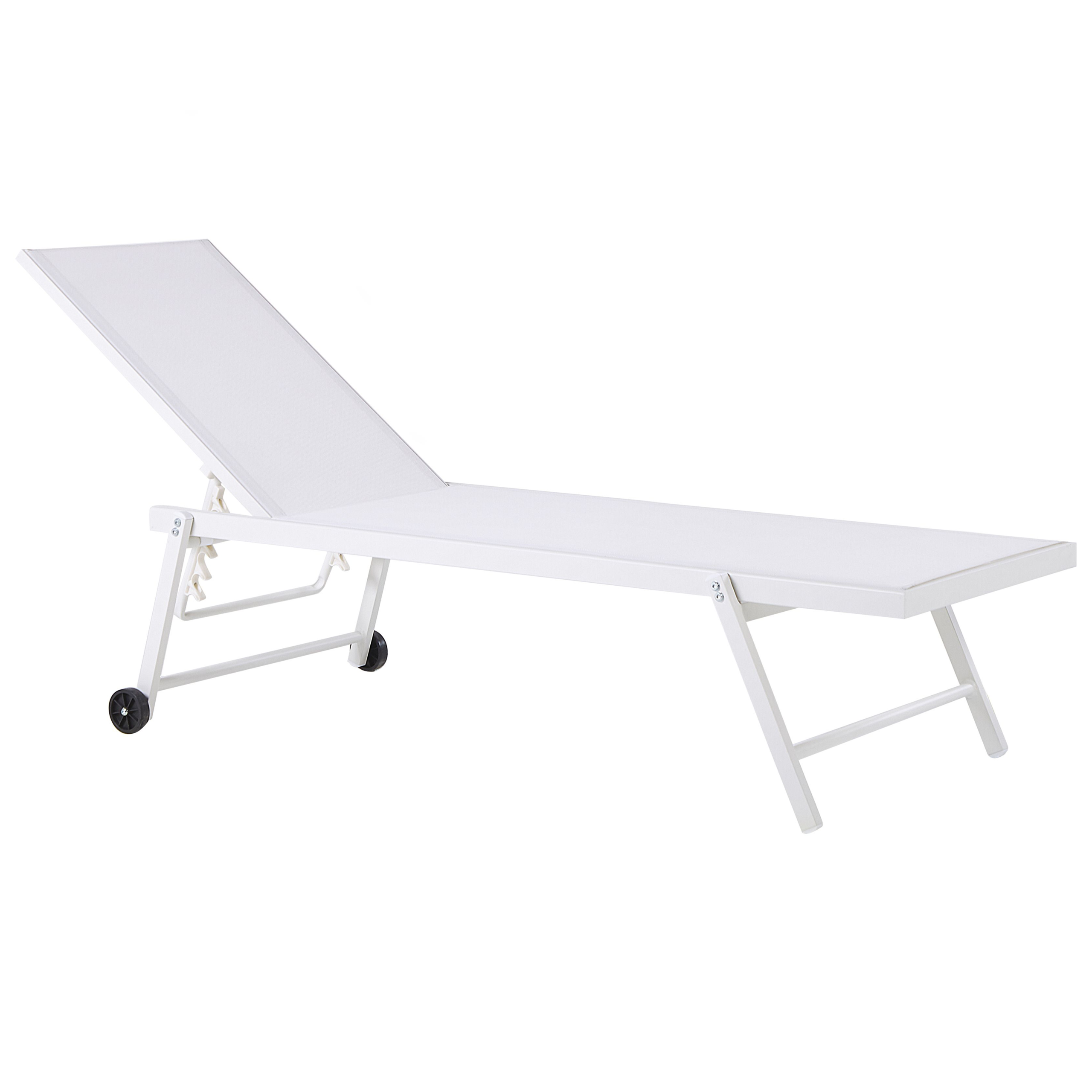 Liggestol PORTOFINO Metal Hvid