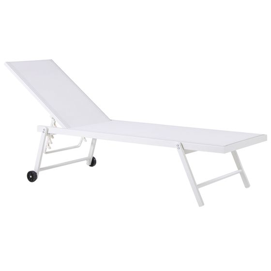 Liggestol PORTOFINO Metal Hvid