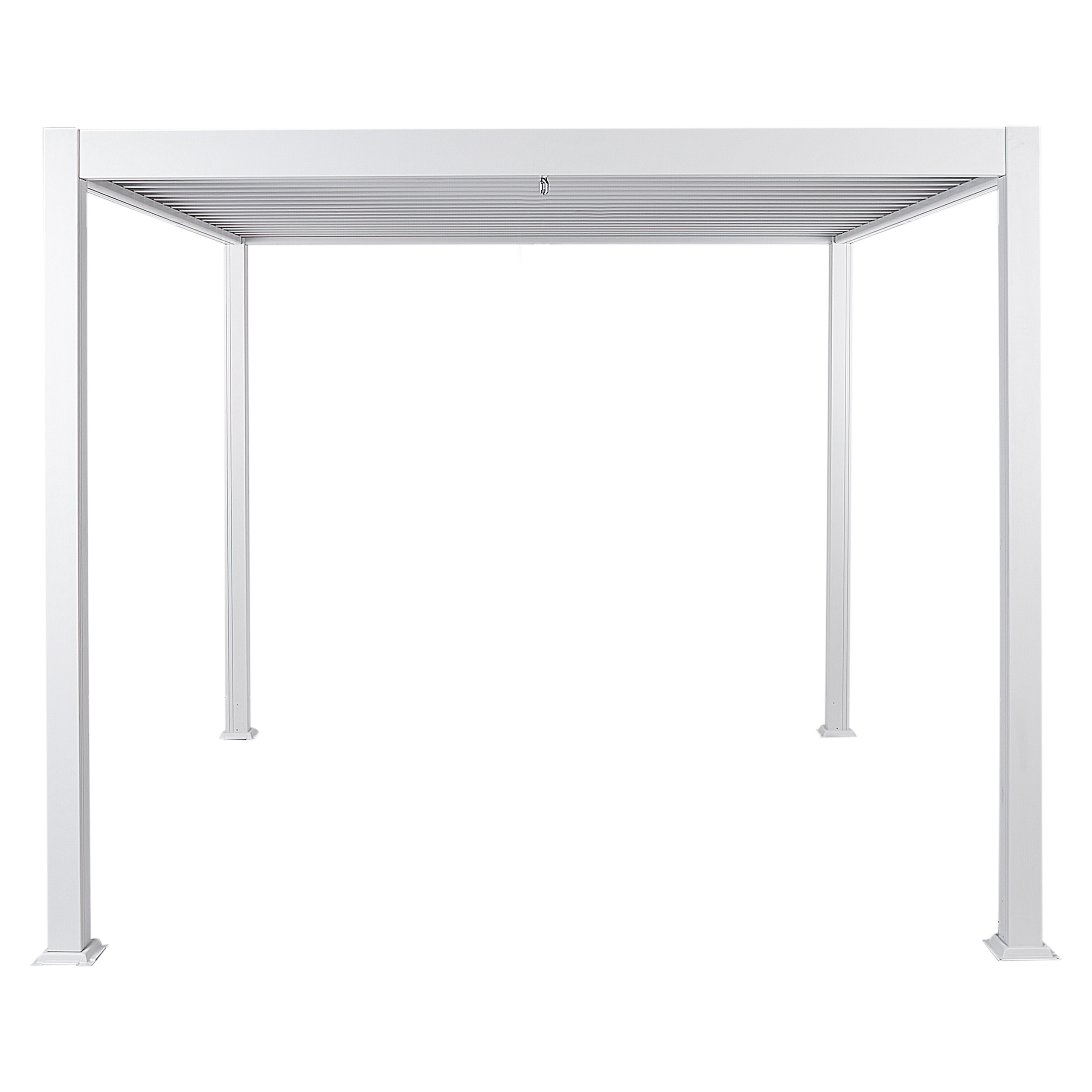 Lysthus FORNOLI 296 cm 296 cm Metal Hvid