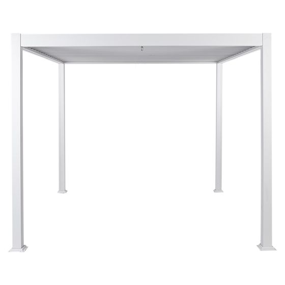 Lysthus FORNOLI 296 cm 296 cm Metal Hvid