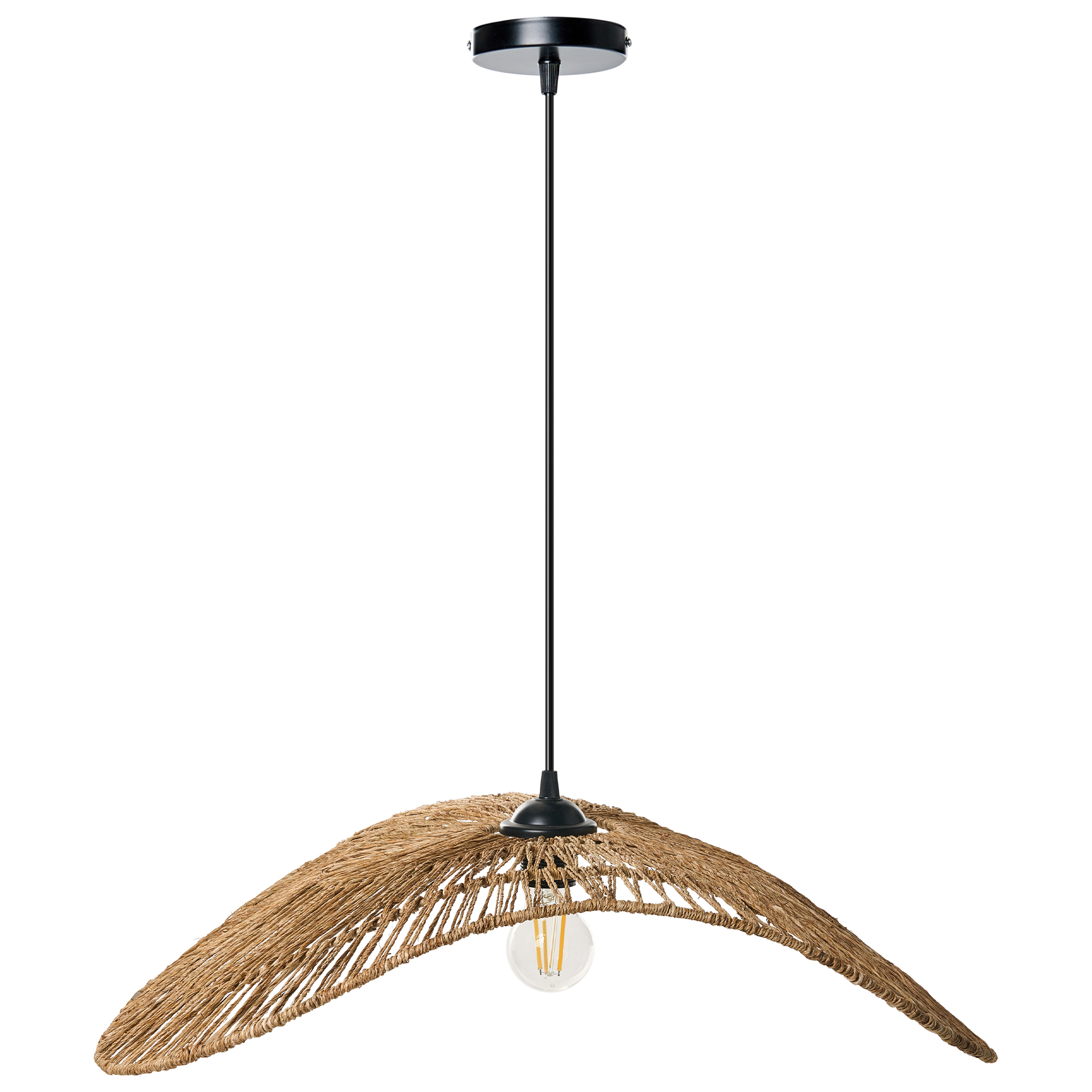 Loftlampe YAGUEZ Jute Naturlig