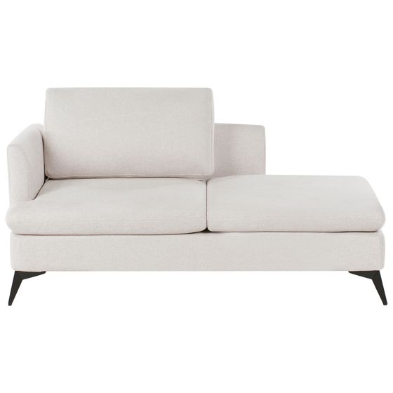 Venstrevendt chaiselong SIEVOZ Lys Beige