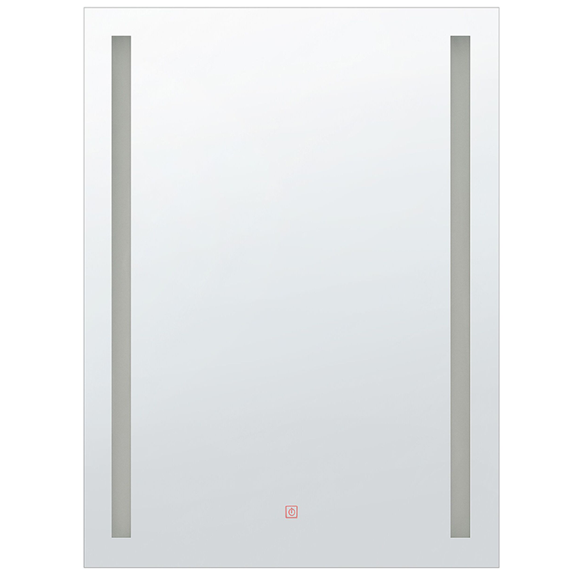 LED-badeværelsesspejl MARTINET 70 cm 90 cm Sølv