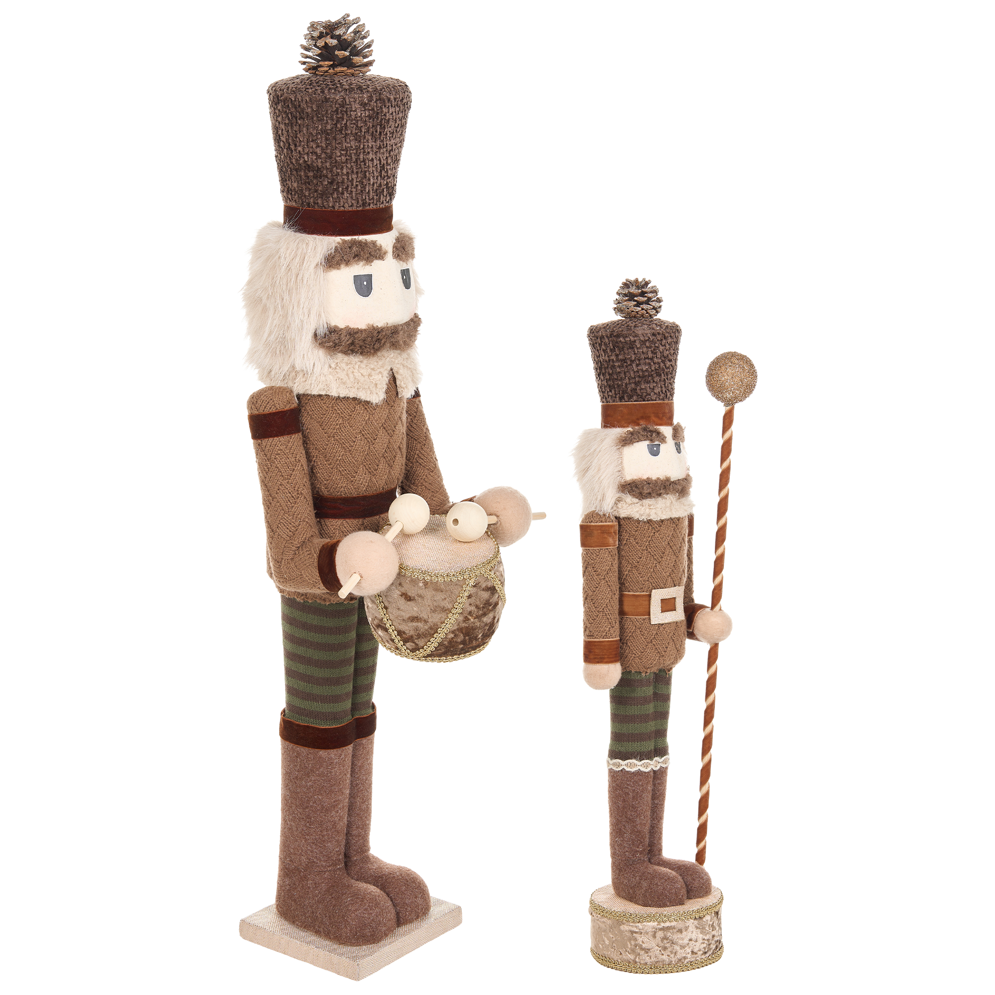 KOLARI 68/91 cm Nøddeknækker Brun