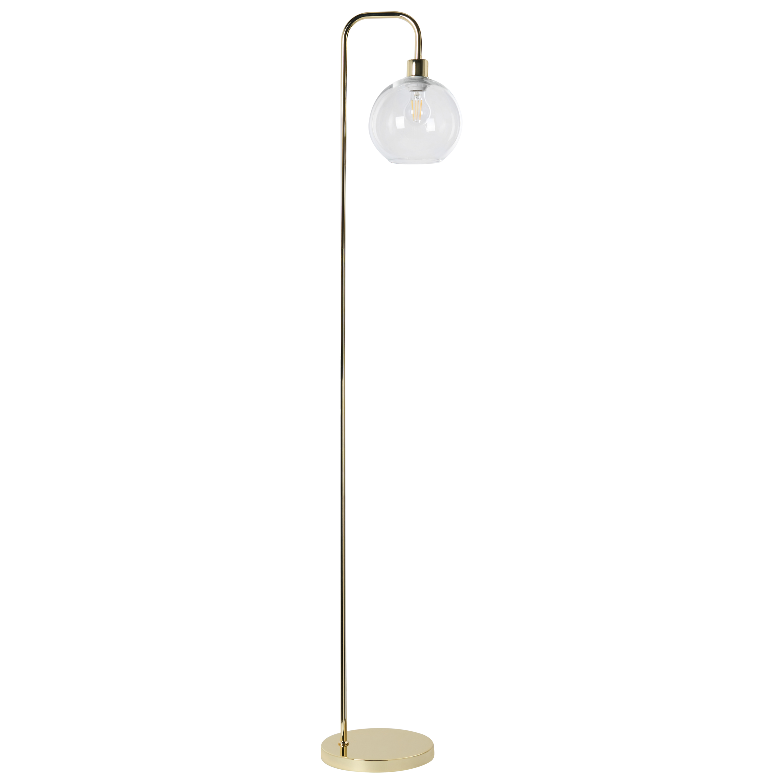 Gulvlampe OKAVANGO Metal Guld