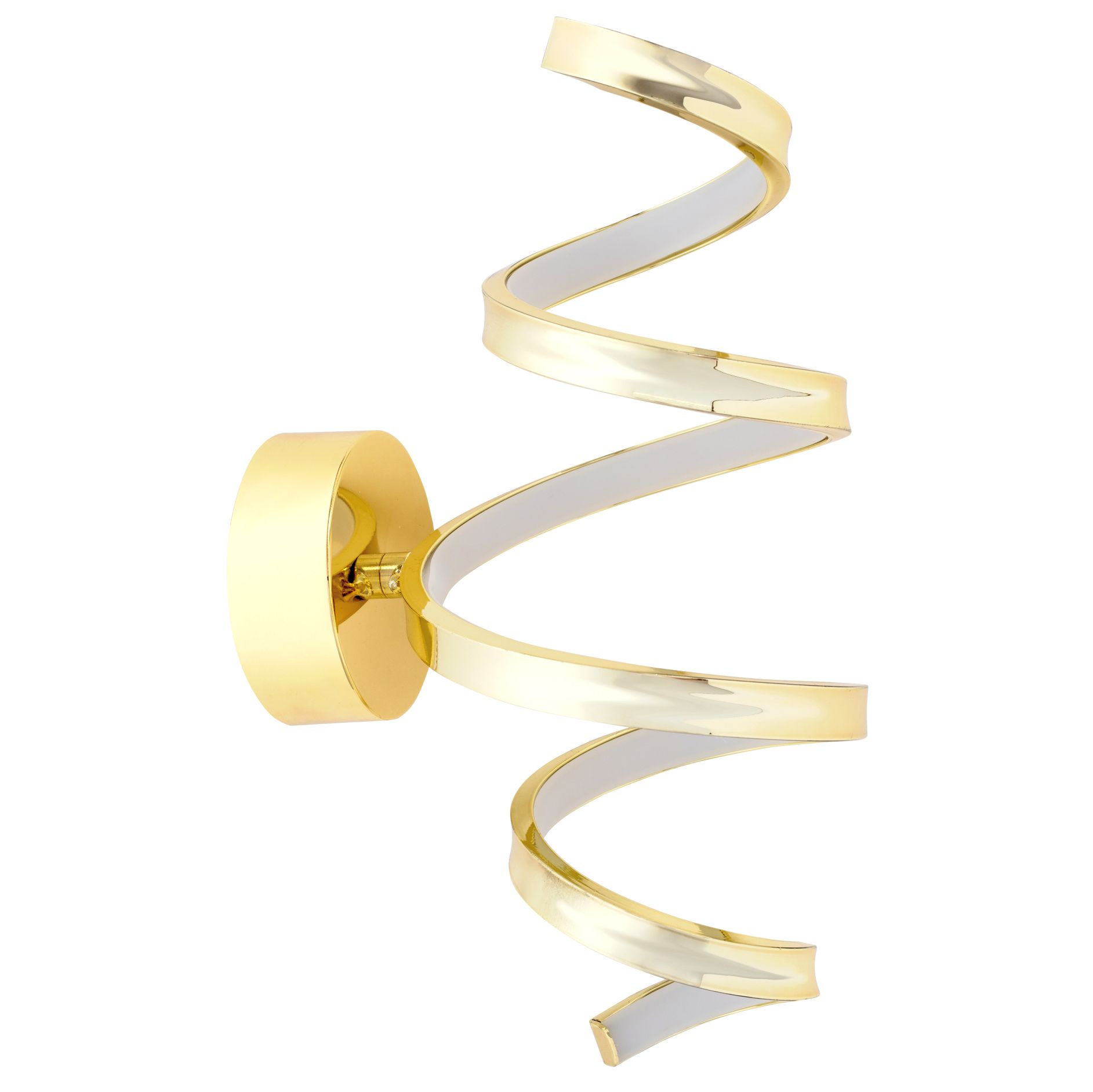 TOOLIGHT væglampe LED APP827-W Guld 35x15x35cm
