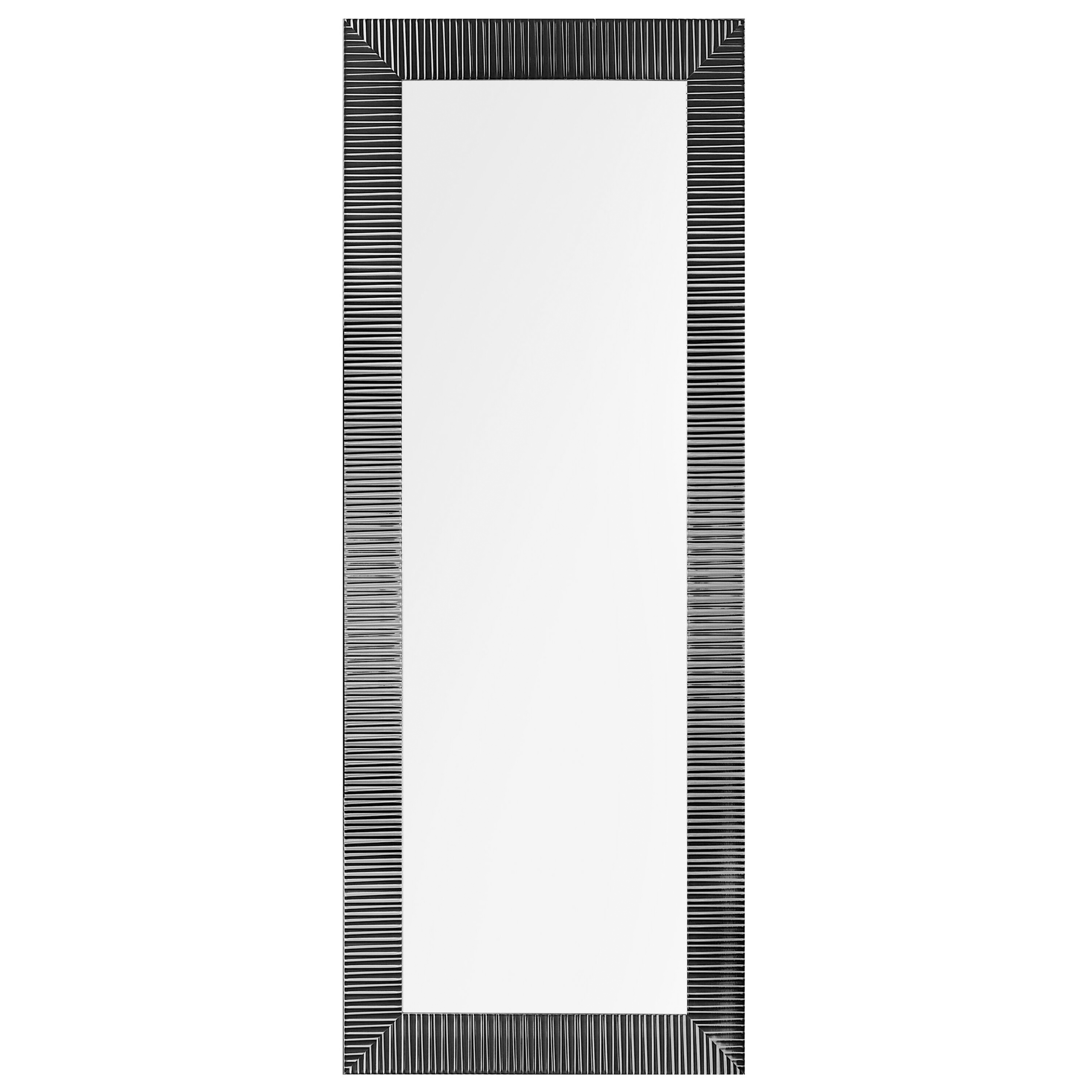 Vægspejl DRAVEIL 50 cm 130 cm Sort