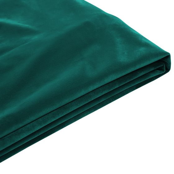 Sengekappe Velour FITOU 180 x 200 cm Smaragdgrøn