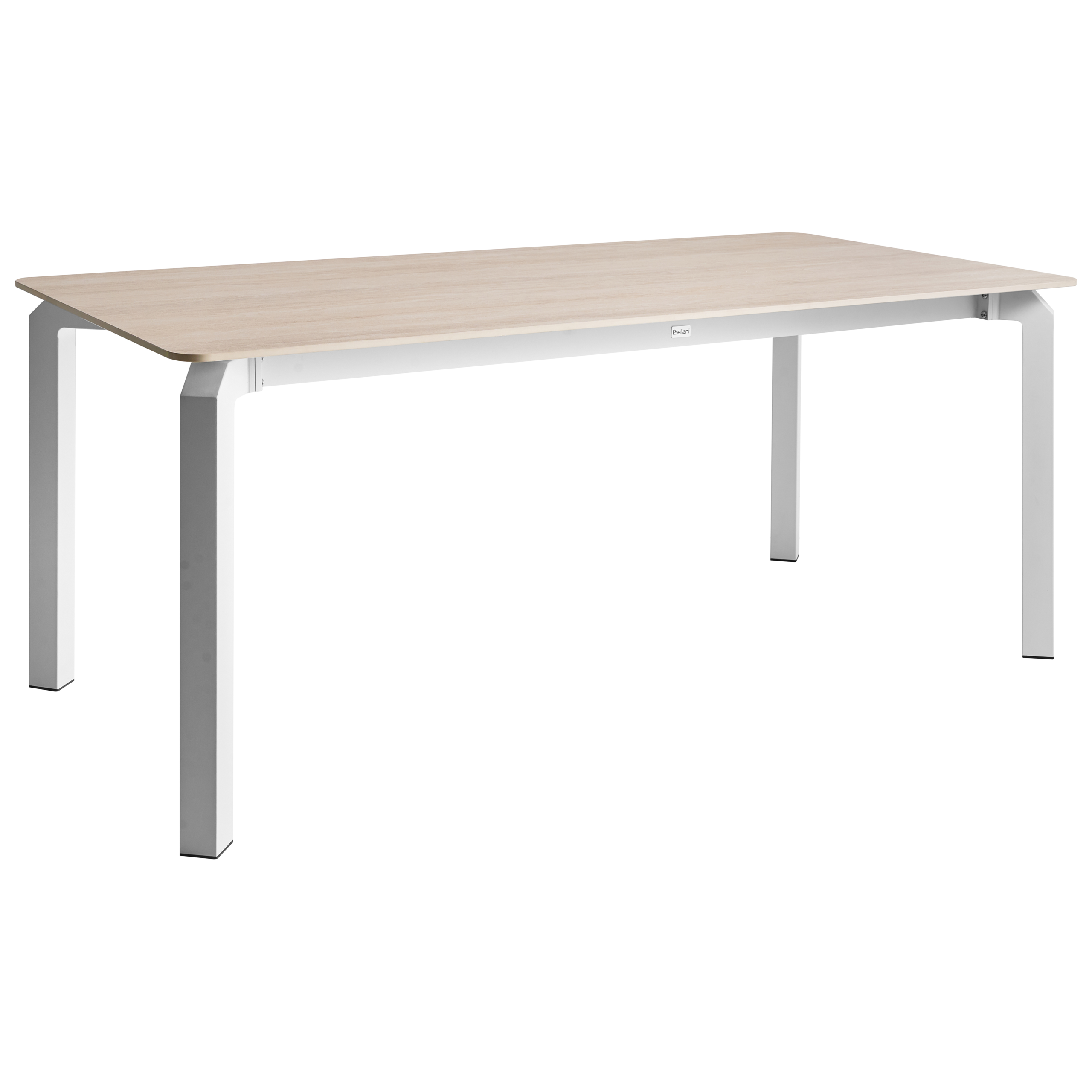 Havebord FELETTO 180 cm 90 cm Sten Travertin Effekt