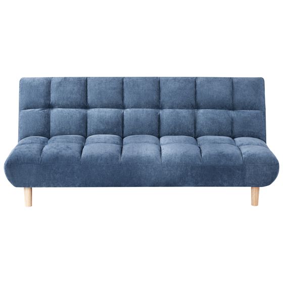 Sovesofa 2 personers RISOR Chenille Blå