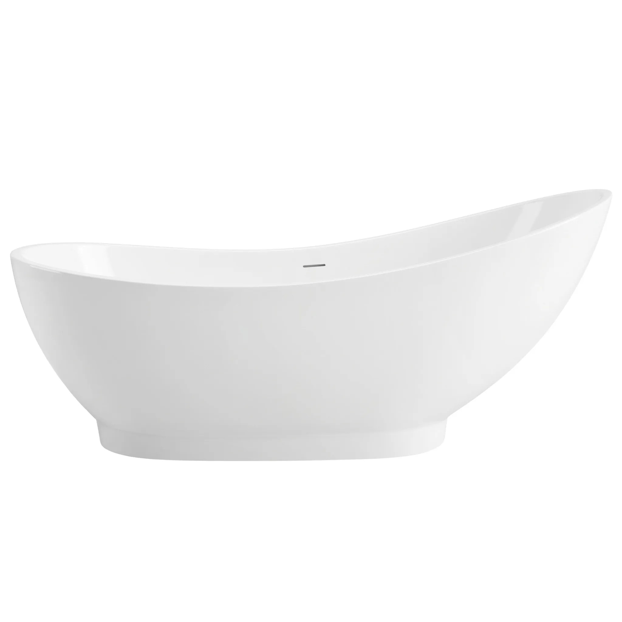 REA fritstående badekar Sorento 180 Hvid, 192x78,5x76,5cm