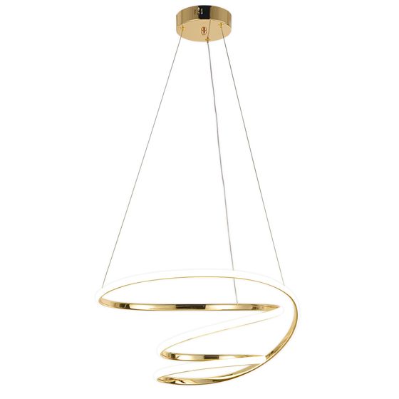 TOOLIGHT hængende loftlampe LED G080-1CP Guld 48x48x6cm