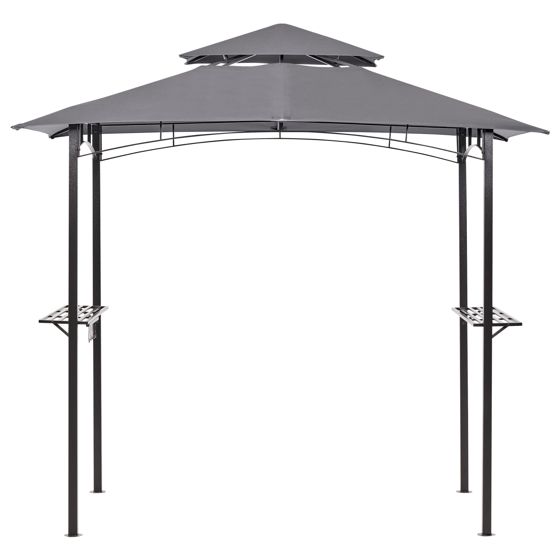 Lysthus NARO 240 cm 148 cm Metal Grå
