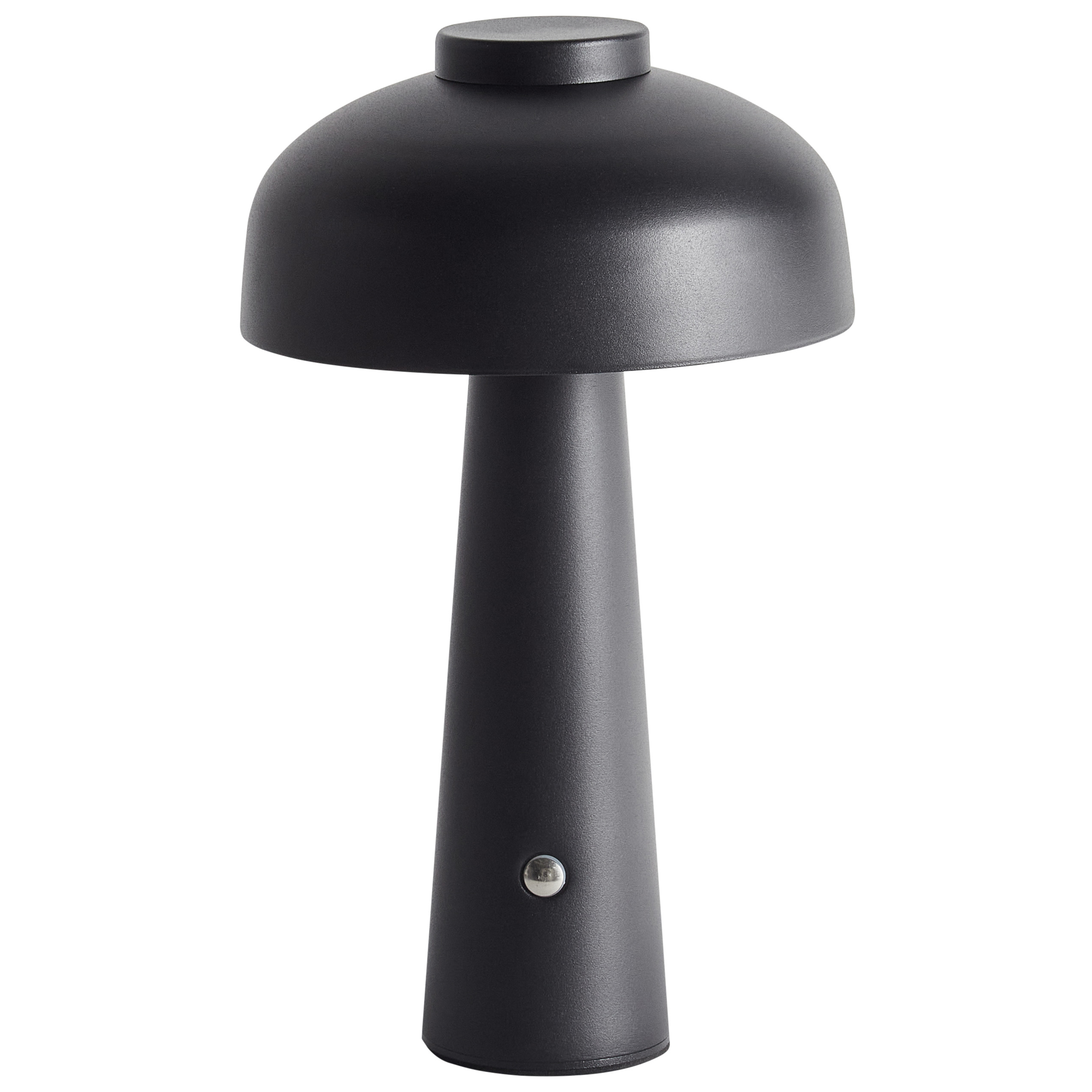 Trådløs LED-bordlampe AGUSAN Med dæmpning Metal Sort