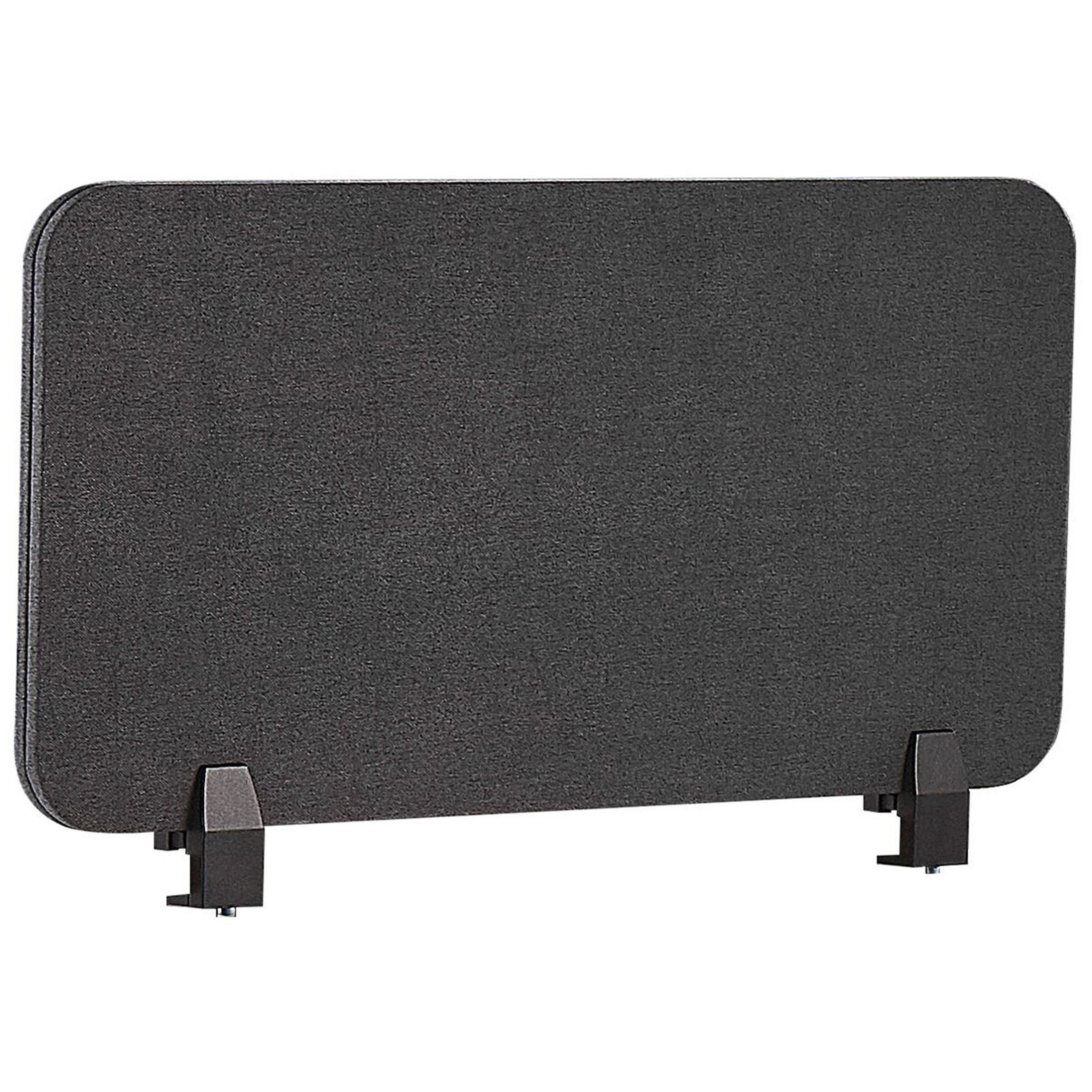 Skrivebordsdeler WALLY 80 x 40 cm Mørkegrå