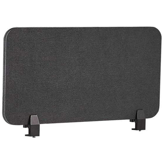 Skrivebordsdeler WALLY 80 x 40 cm Mørkegrå