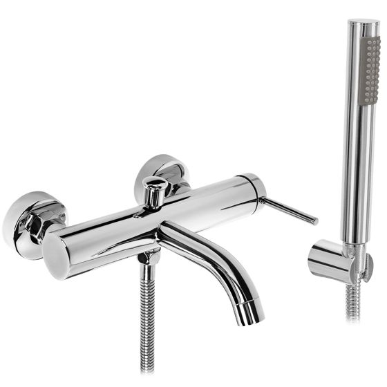 REA badekarsarmatur Spot Krom, 22x23,5x18,5cm