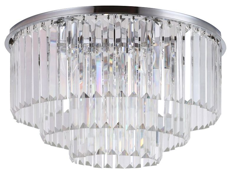 TOOLIGHT loftlampe APP780-7C Gennemsigtig 40x40x23,5cm