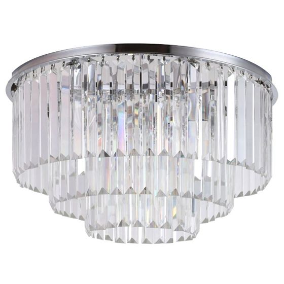 TOOLIGHT loftlampe APP780-7C Gennemsigtig 40x40x23,5cm