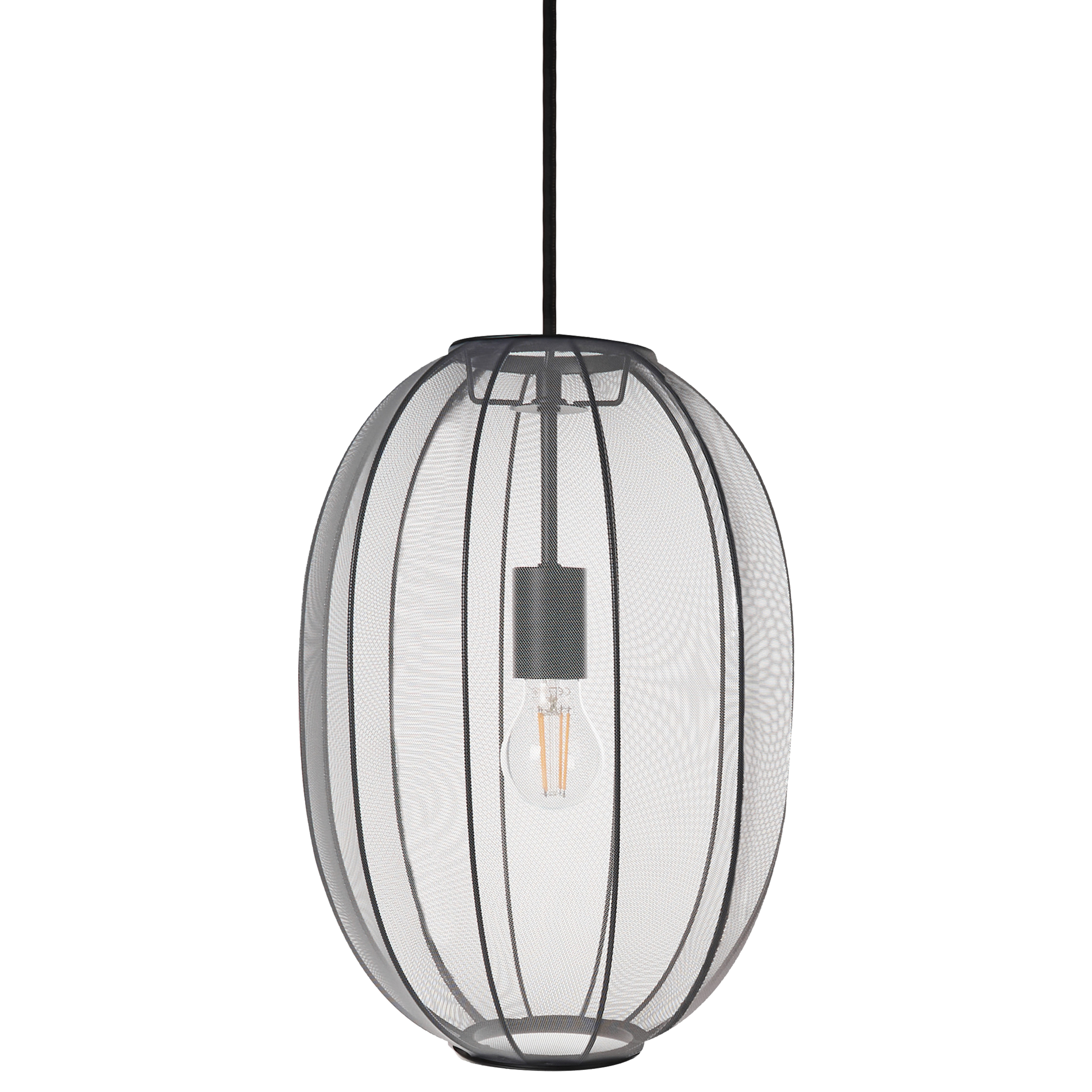 Loftlampe PADAMO Sort
