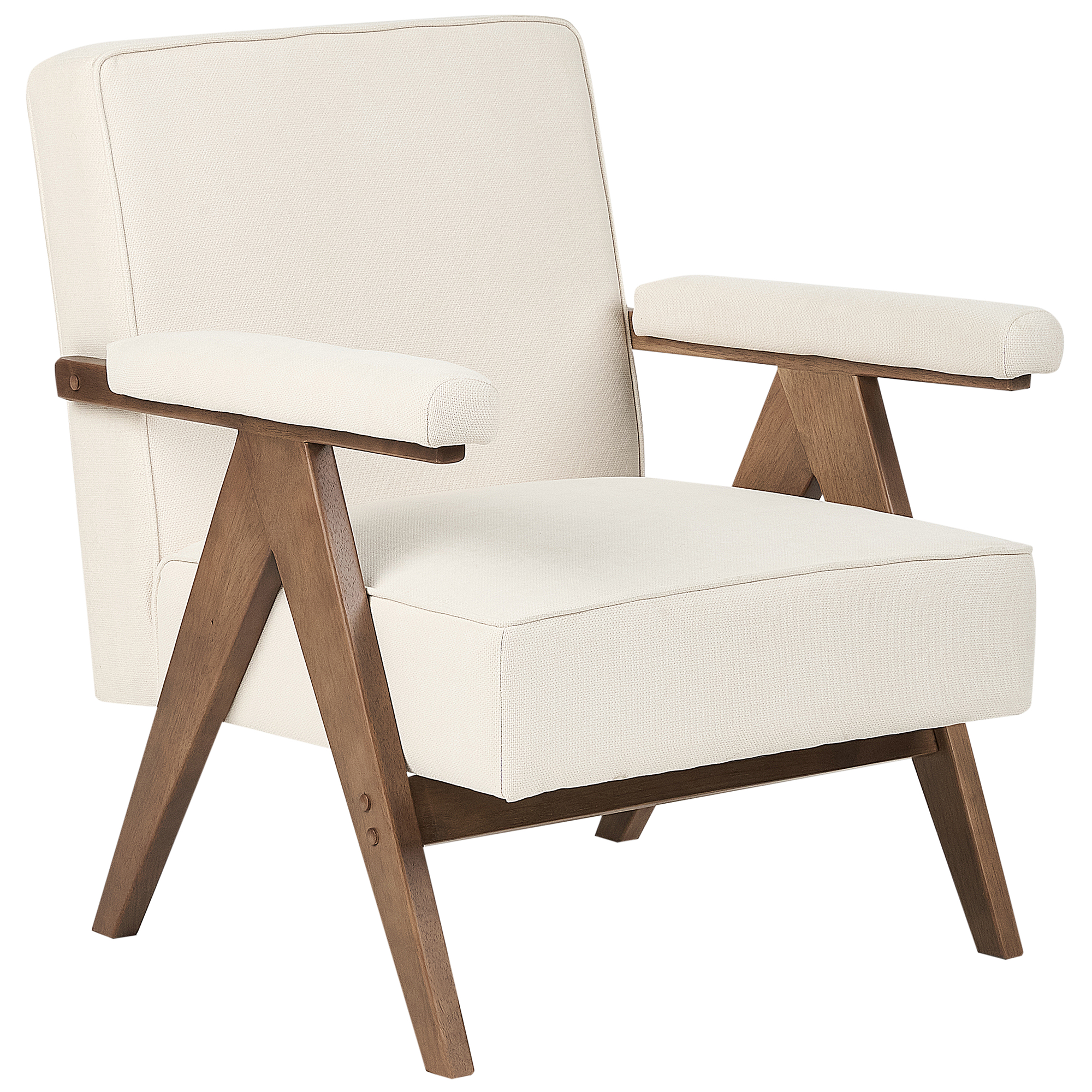 Lænestol EVJE Lys Beige