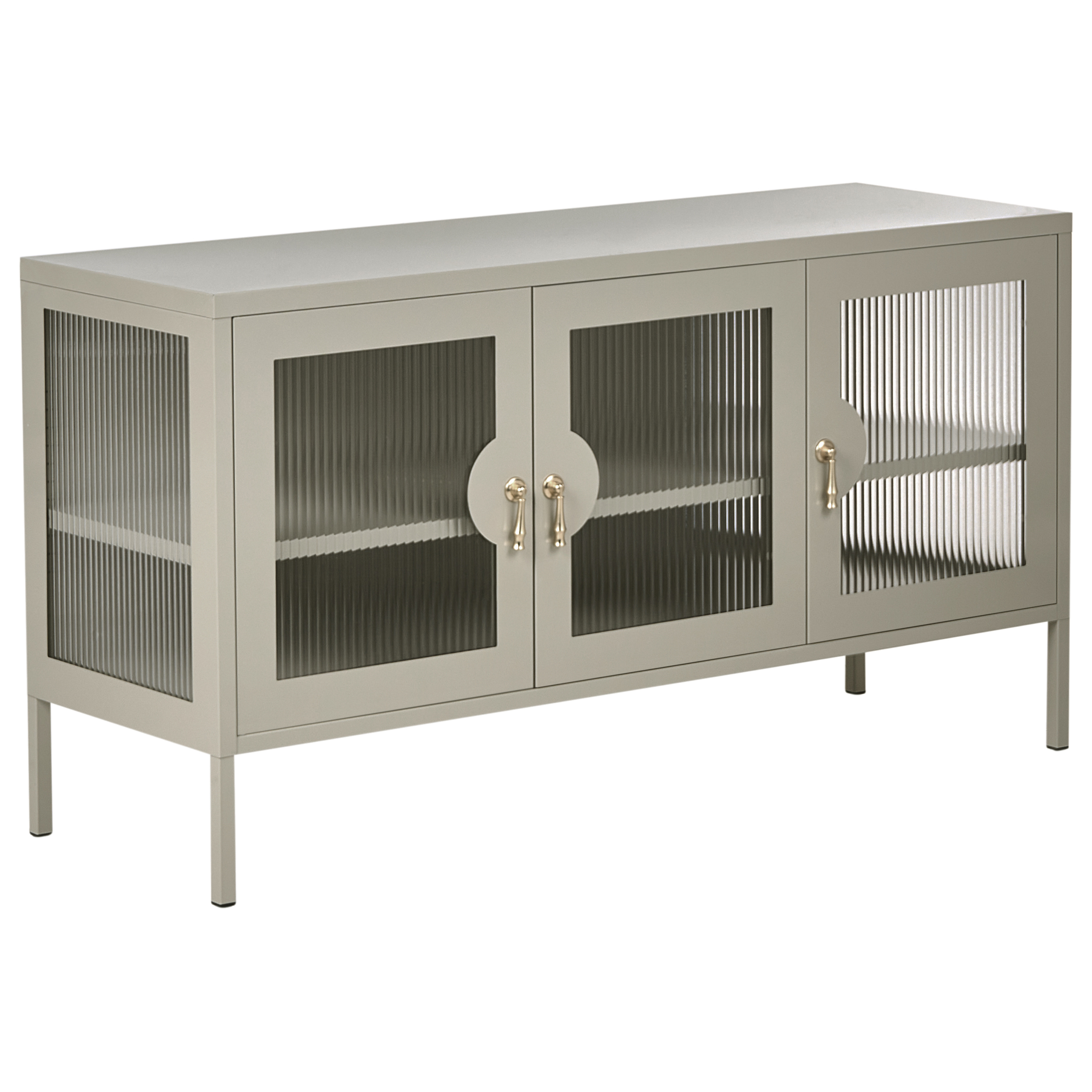 Skænk GLEORA Metal Lys Beige