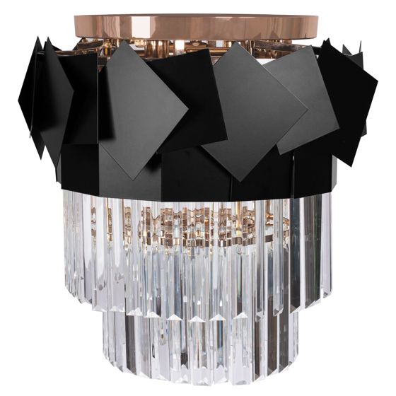 TOOLIGHT hængende loftlampe APP1309-C Guld 40x40x45cm