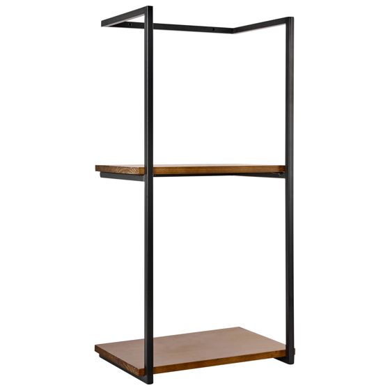 Væghylde LOLOG Metal Sort