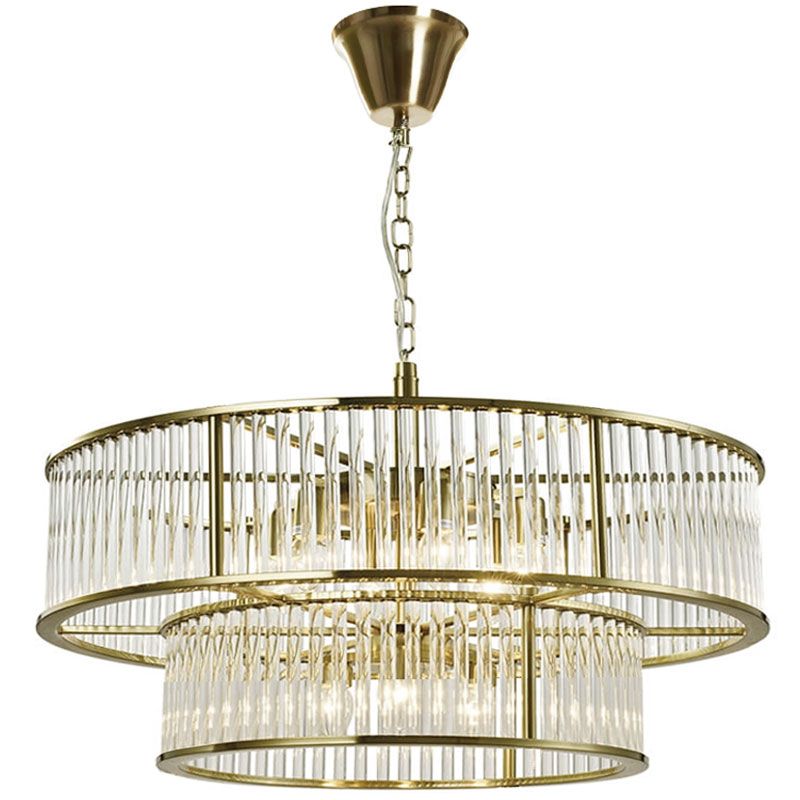 TOOLIGHT hængende loftlampe APP1562-8CP-2 Guld 60x60x30cm