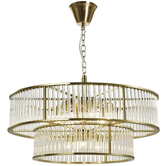 TOOLIGHT hængende loftlampe APP1562-8CP-2 Guld 60x60x30cm