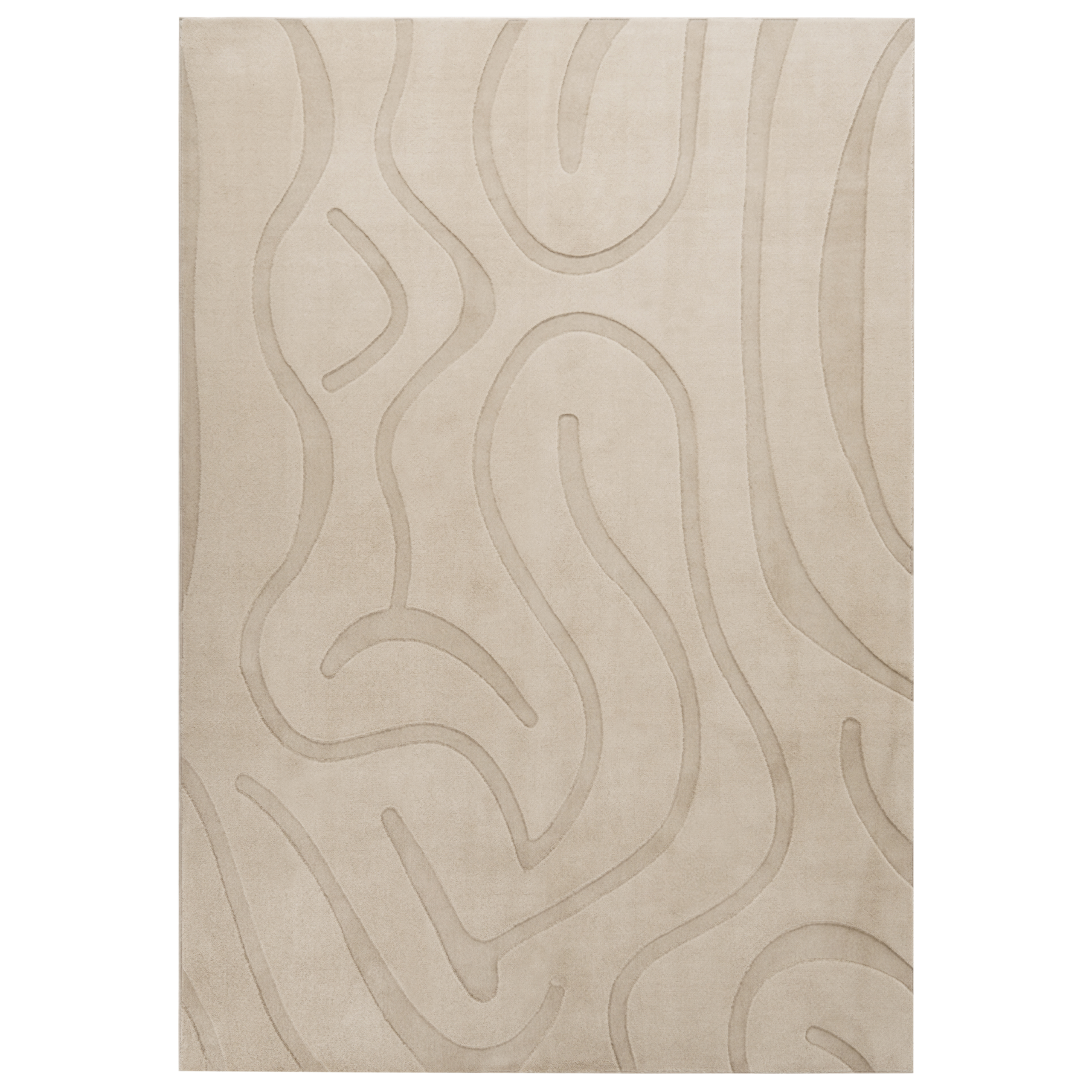 Gulvtæppe SELVORI Beige 160 x 230 cm