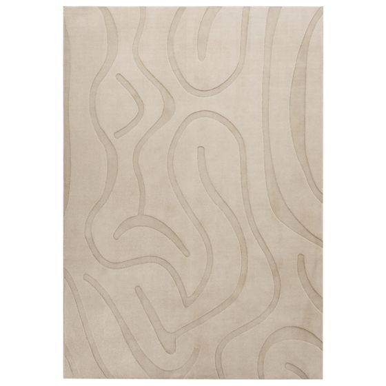 Gulvtæppe SELVORI Beige 160 x 230 cm
