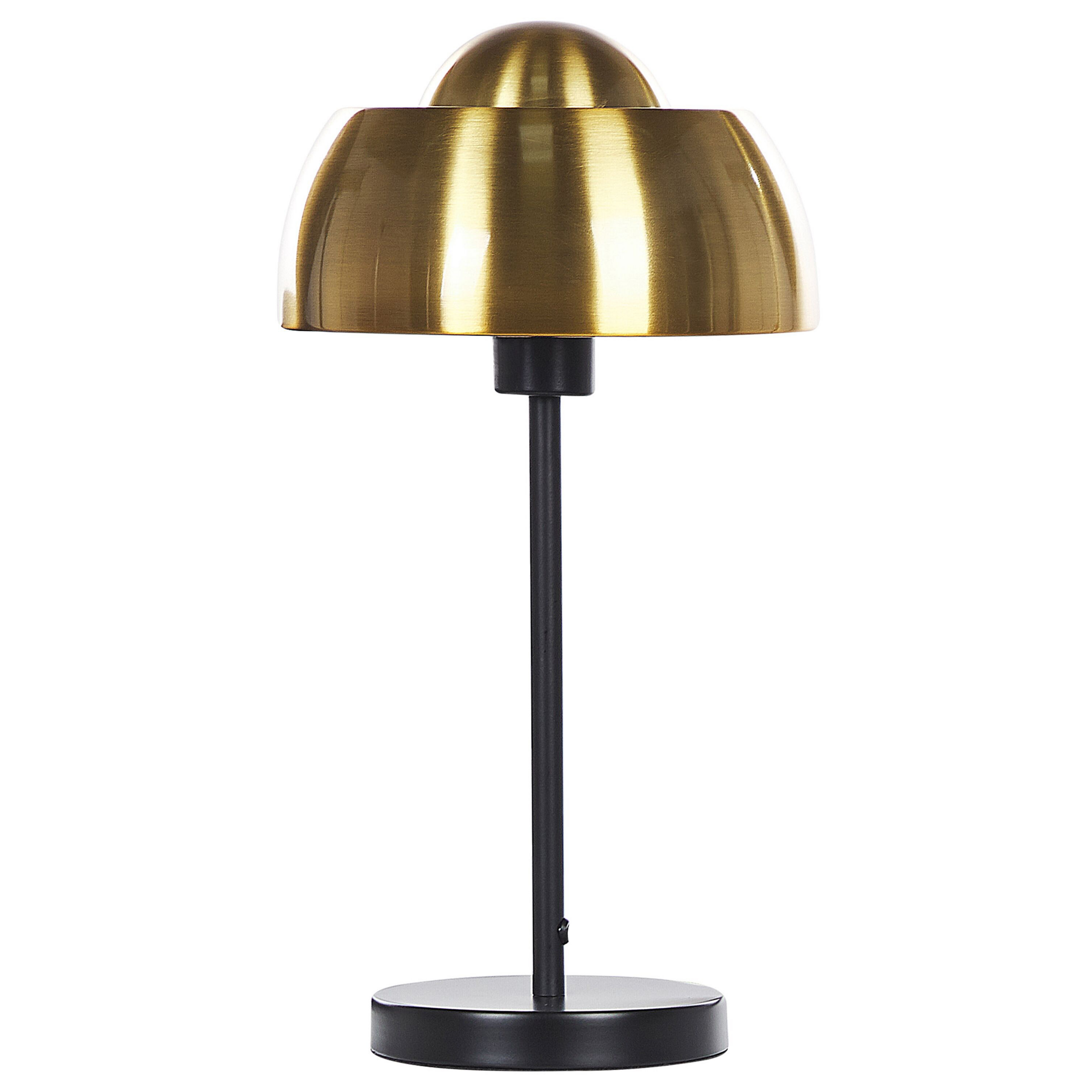 Bordlampe SENETTE Metal Sort/guld