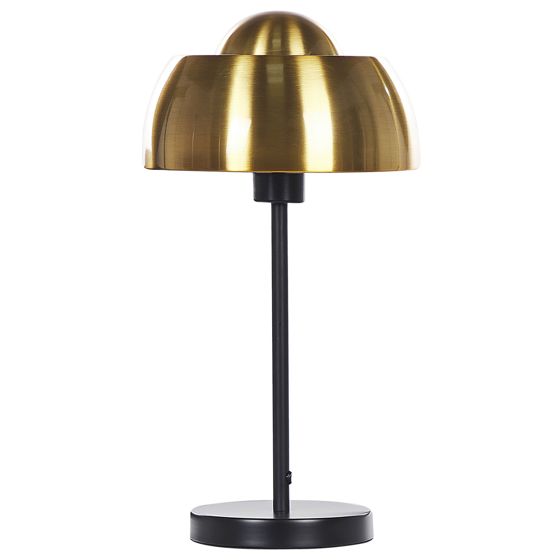Bordlampe SENETTE Metal Sort/guld