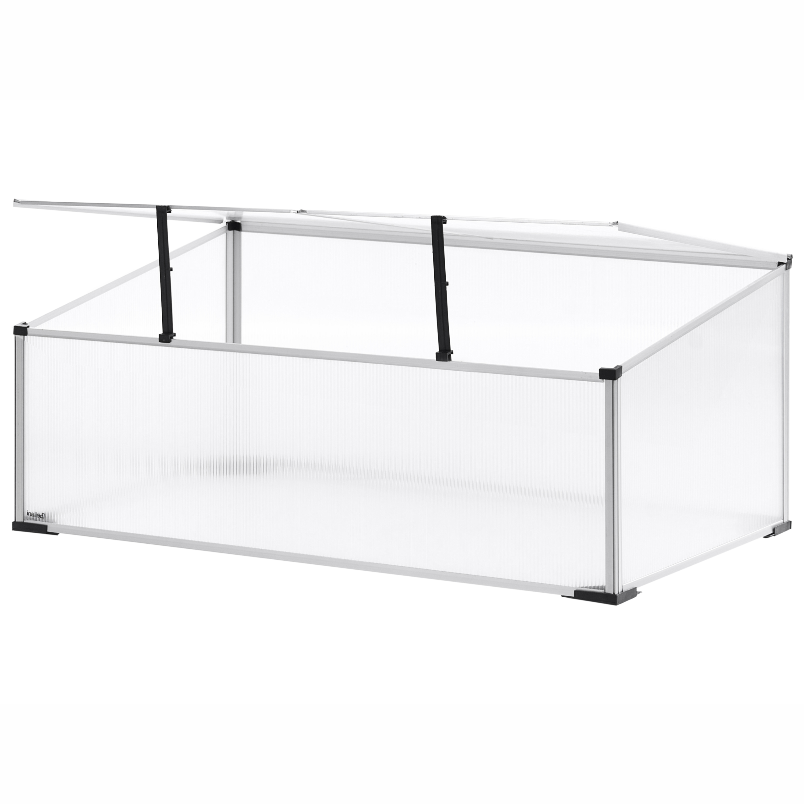 Drivhus SERIFOS 100 cm 60 cm Sølv