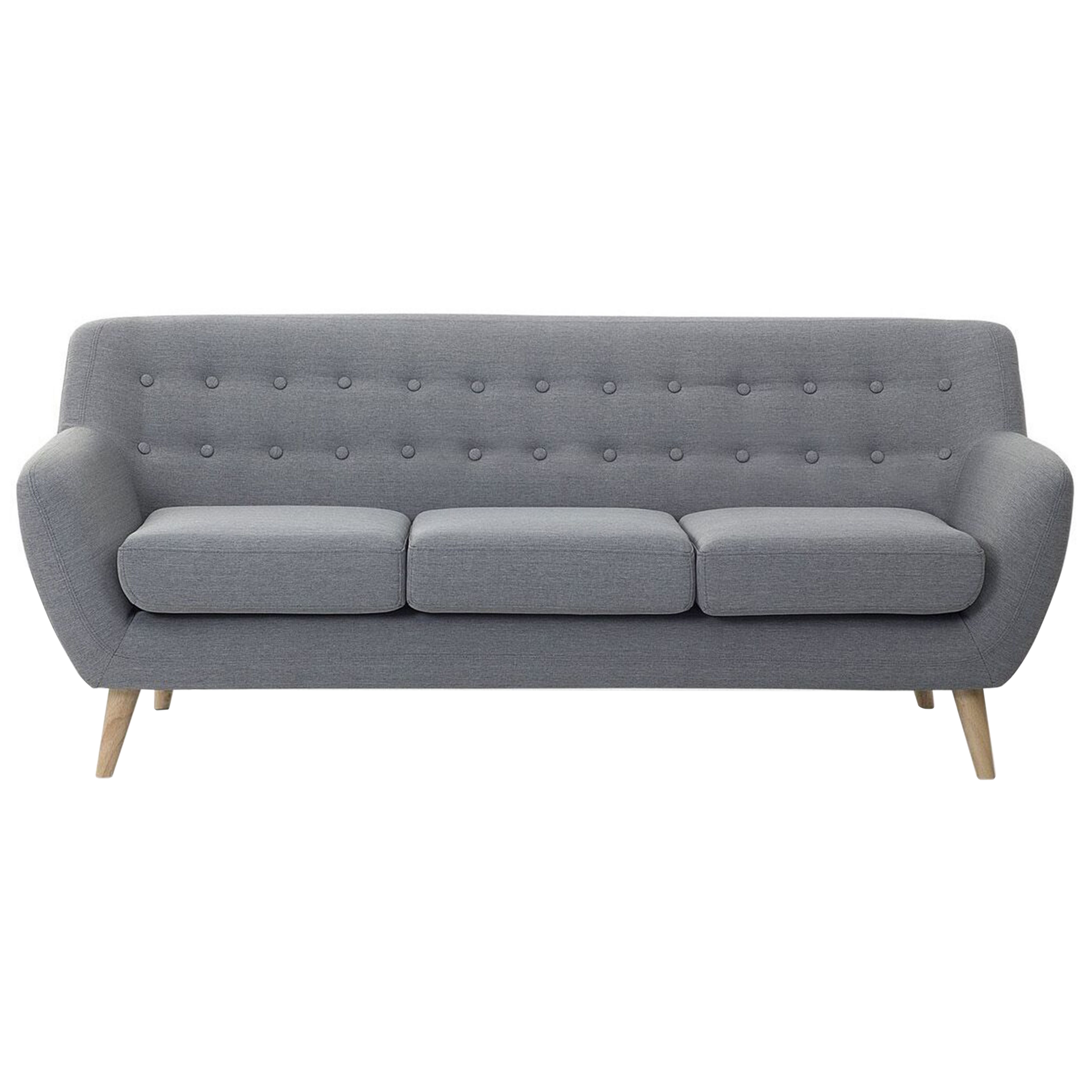 Sofa 3 personers MOTALA Lysegrå