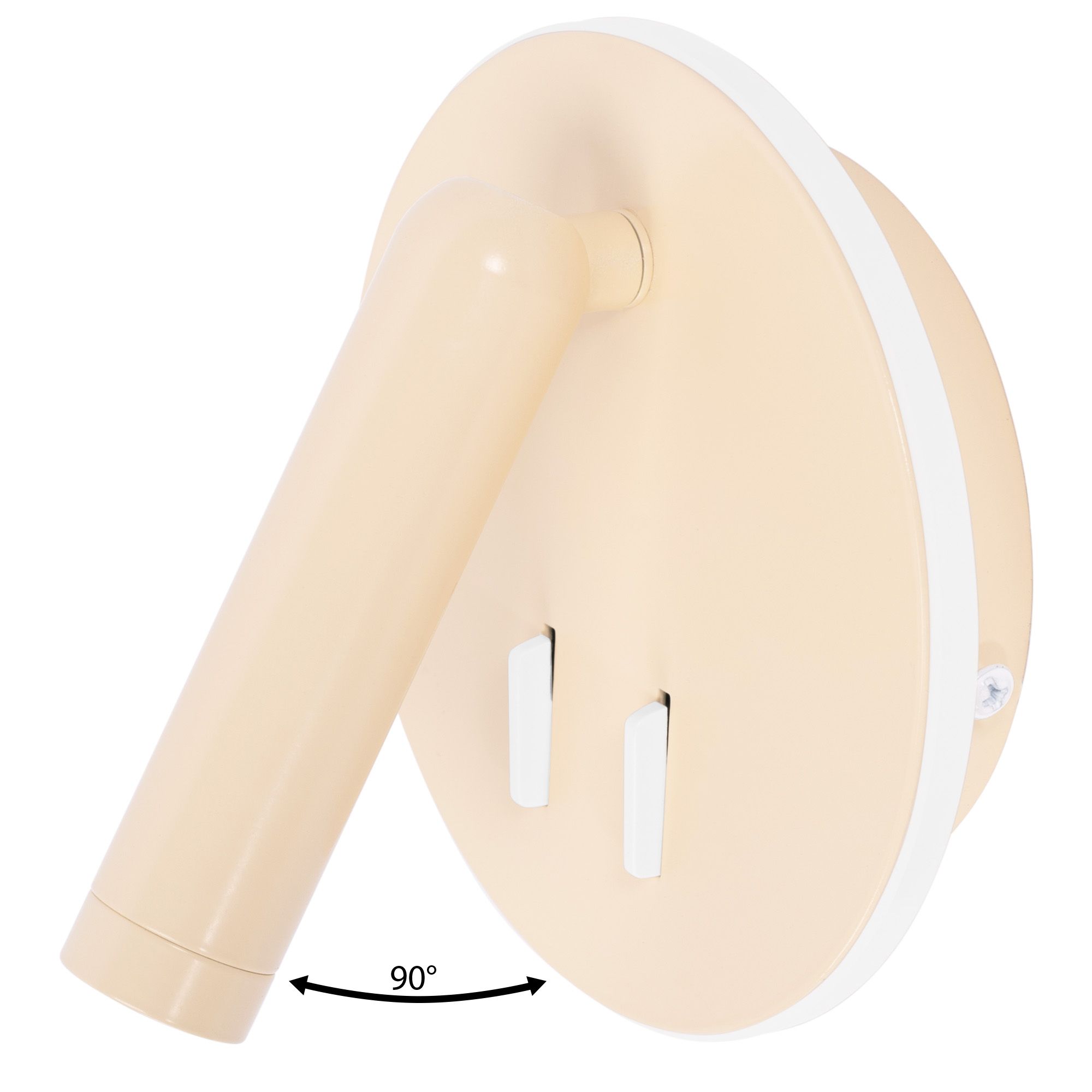 TOOLIGHT væglampe APP1615-1W Beige 15x15x15cm