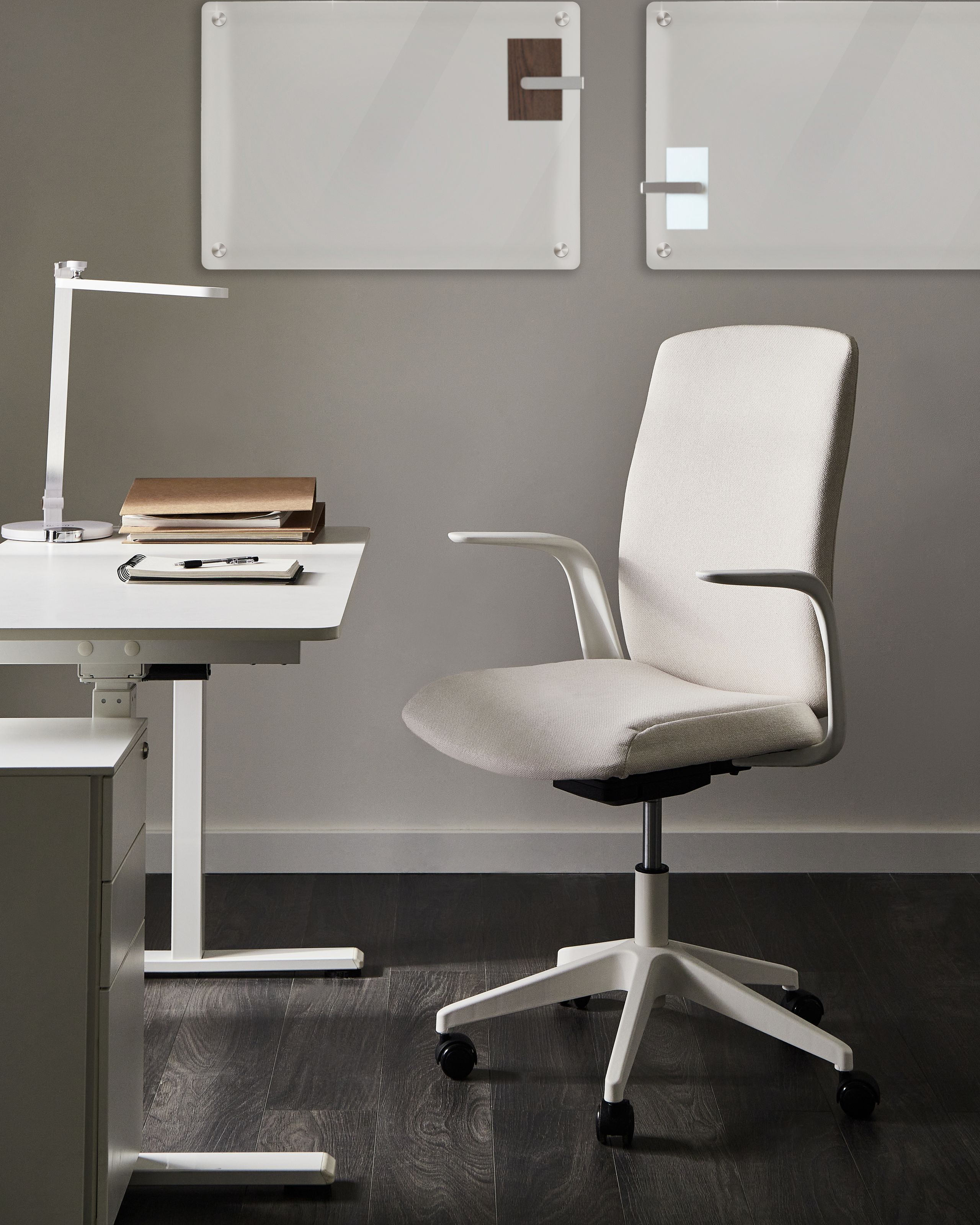 Kontorstol CAPTAIN Lys Beige