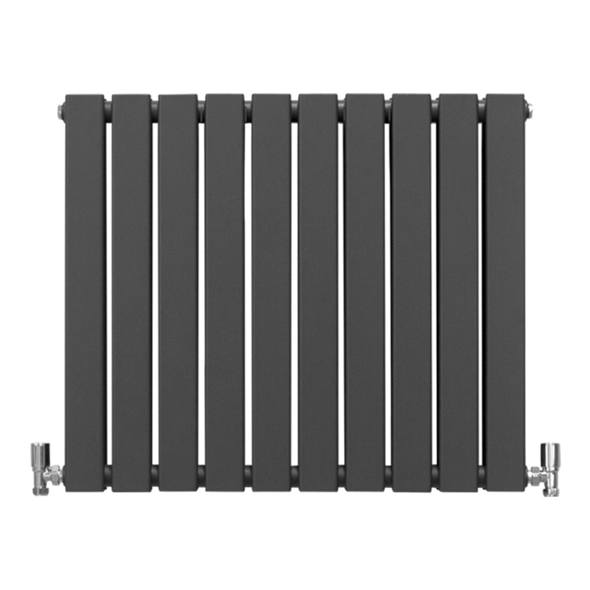 Design flade radiatorer antracitgrå 600 mm x 700 mm