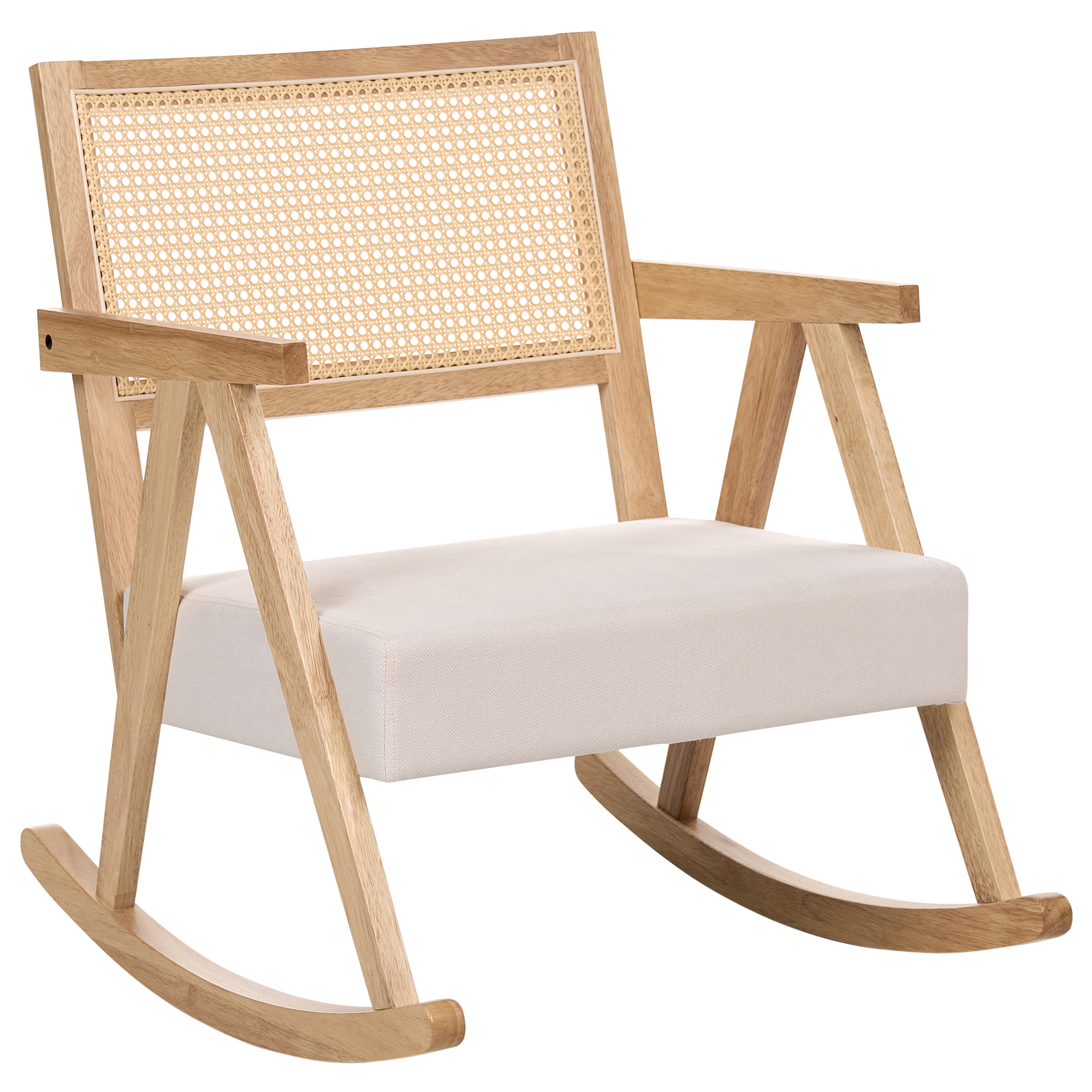Gyngestol RYA Træ Lysebrun/lys beige