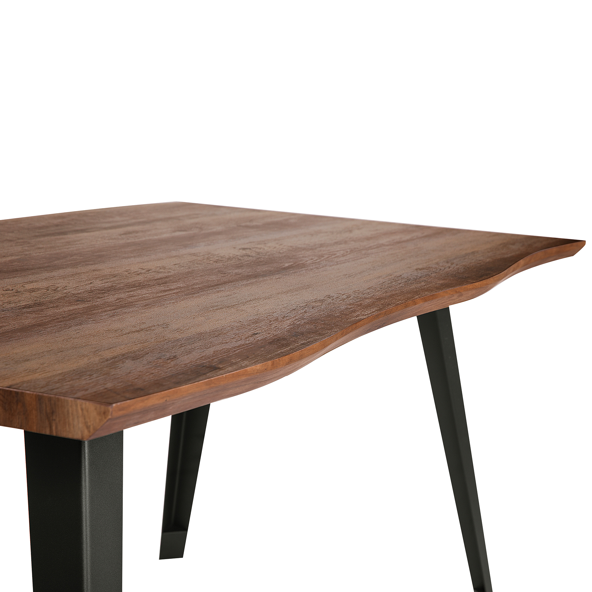 Spisebord WITNEY Mørkebrun 160 cm 90 cm