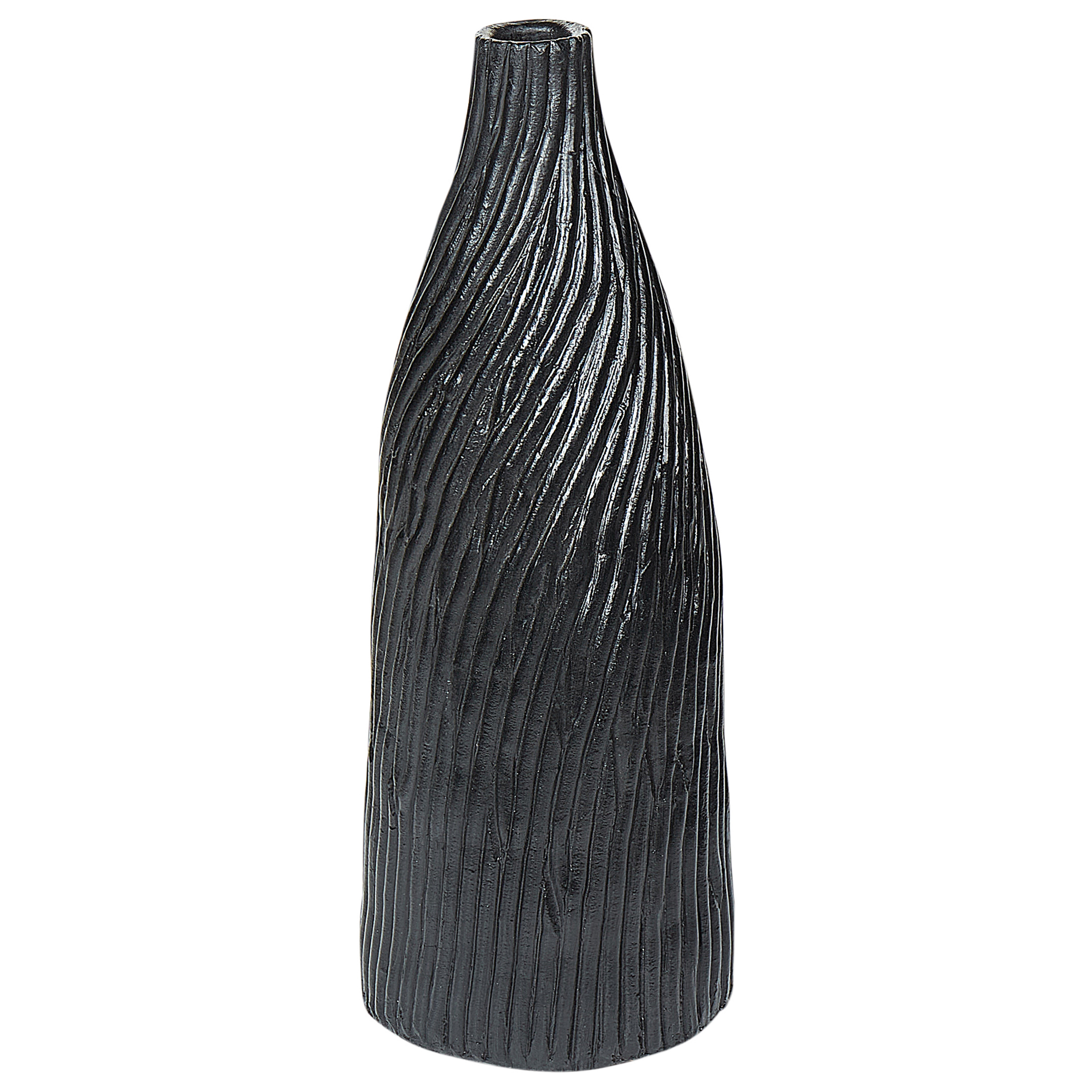 Dekovase FLORENTIA 50 cm Keramik Sort