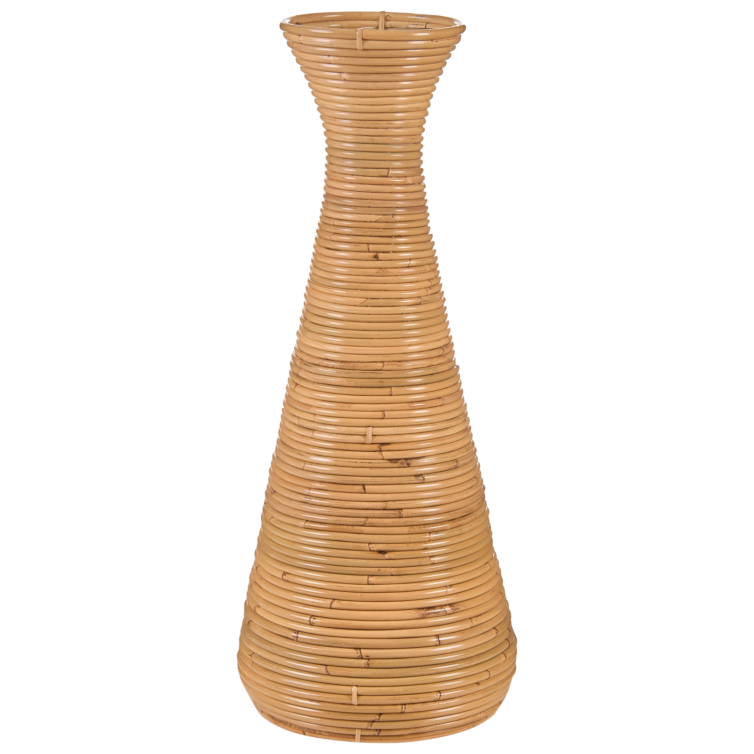 Dekovase NIDRI 70 cm Rattan Naturlig