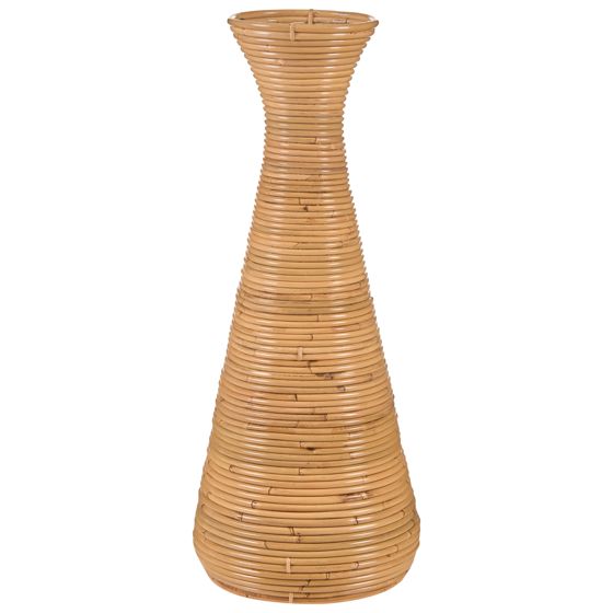 Dekovase NIDRI 70 cm Rattan Naturlig