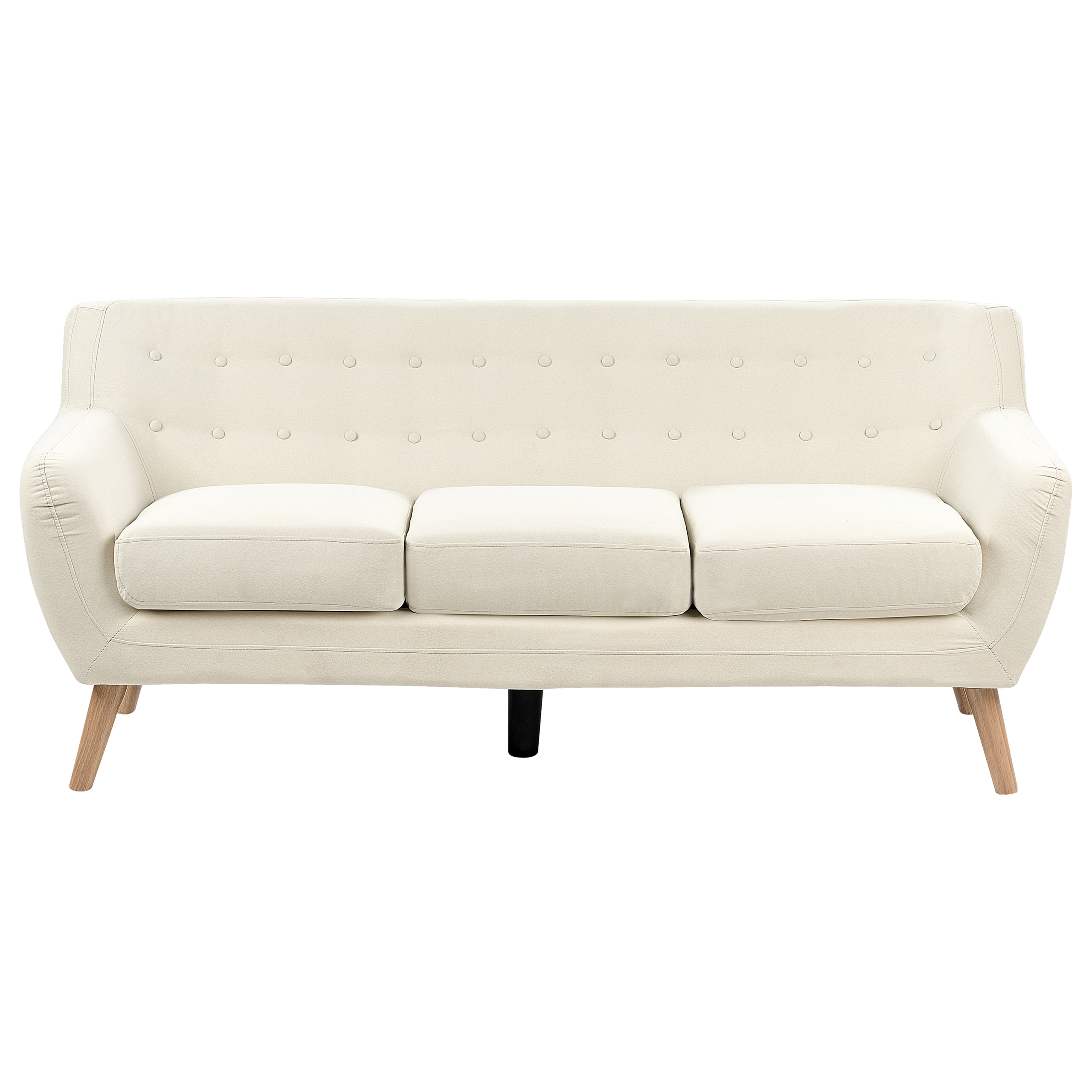 Sofa 3 personers MOTALA Lys Beige