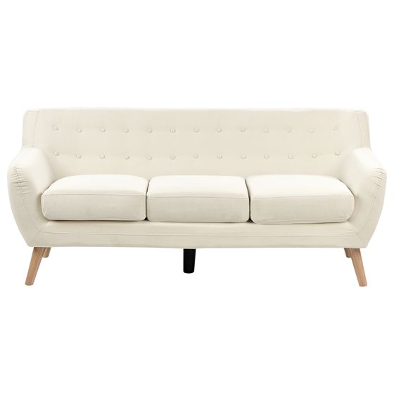 Sofa 3 personers MOTALA Lys Beige