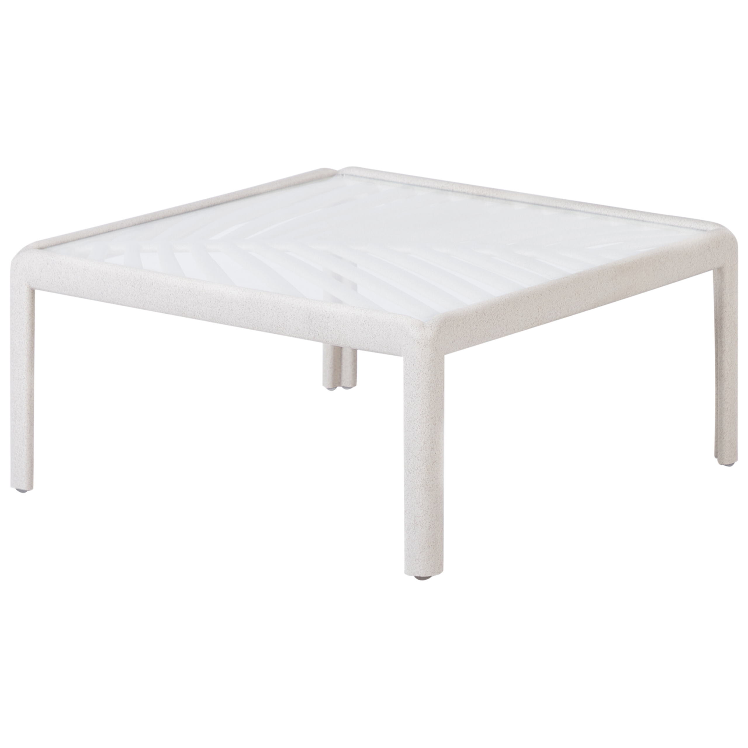 Havesofabord FERRETTI 69 cm 69 cm Lys Beige