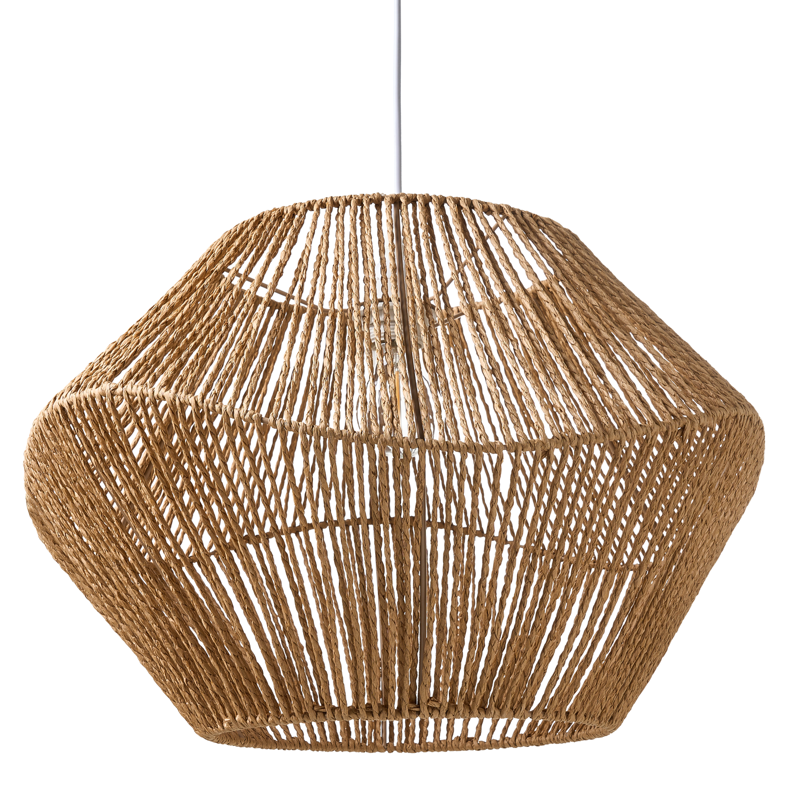 Loftlampe YAMBOU papirreb Naturlig