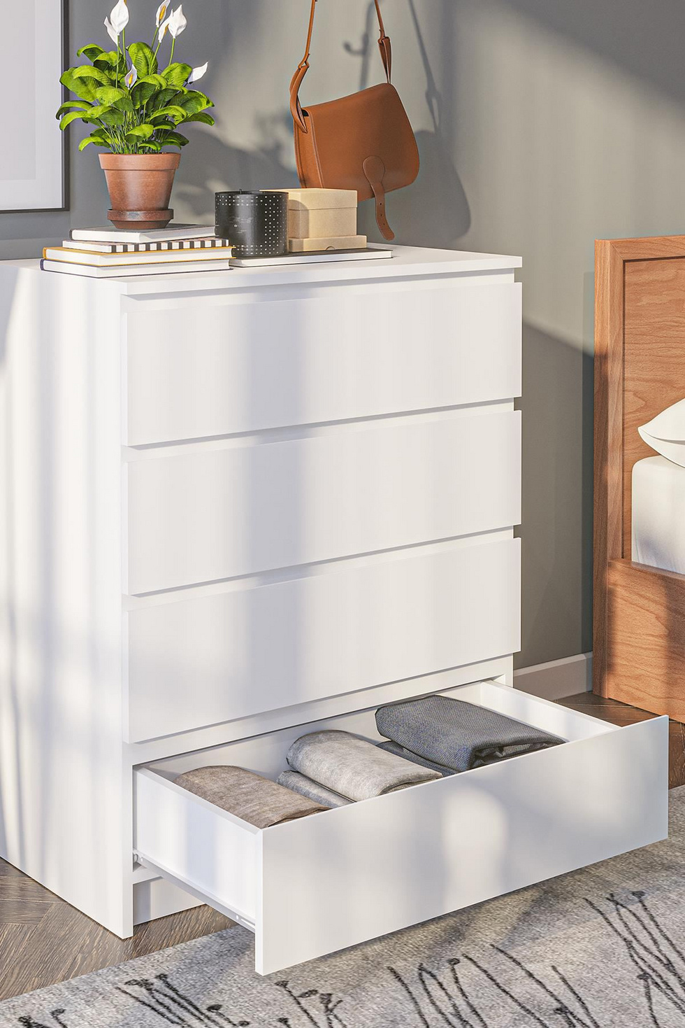 Norda Design Kommode Derinkuyu 4 48 x 80 x 100 cm