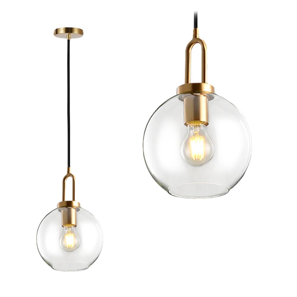 TOOLIGHT hængende loftlampe APP629-1CP Guld 30x20x50cm